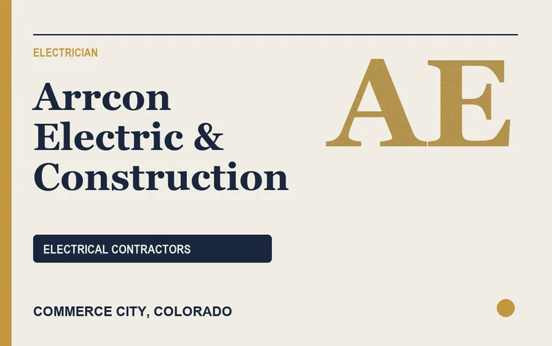 Arrcon Electric & Construction in Commerce City, Colorado
