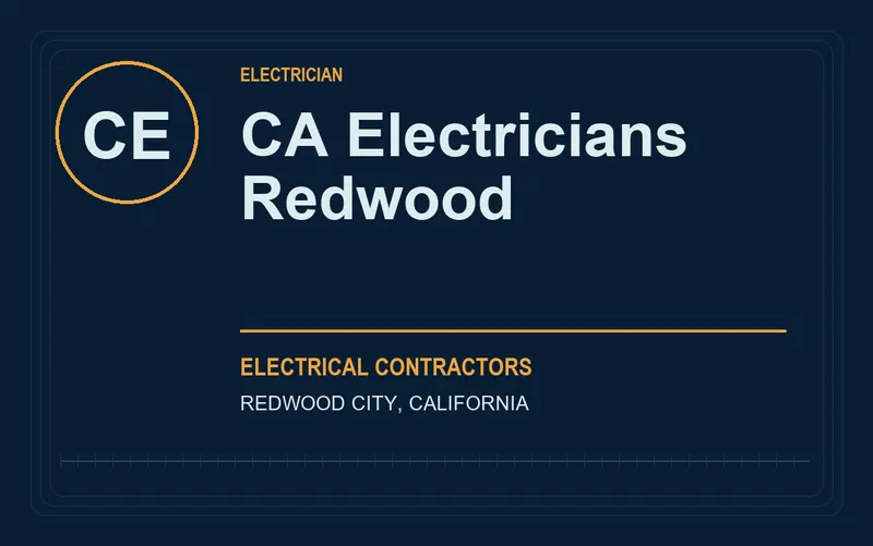 CA Electricians Redwood in Redwood City, California