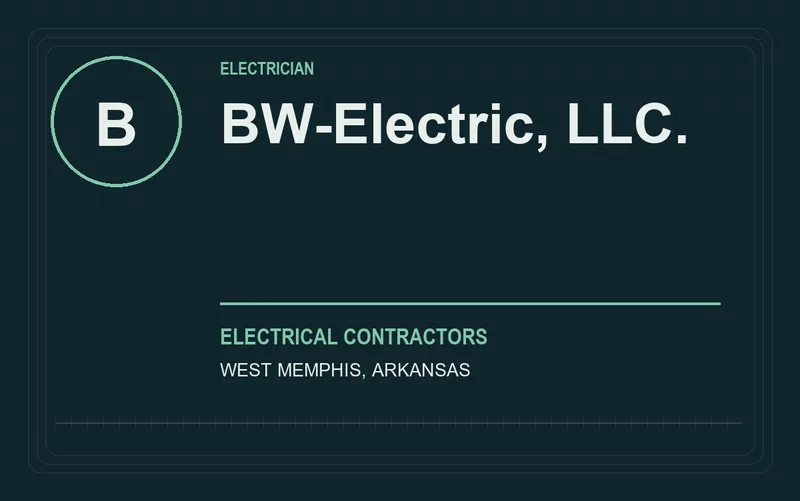 BW-Electric, LLC. in West Memphis, Arkansas