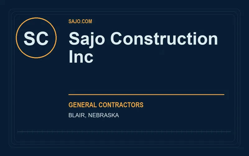Sajo Construction Inc in Blair, Nebraska