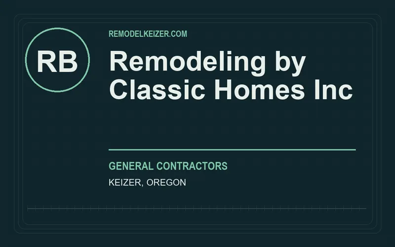 Remodeling by Classic Homes Inc in Keizer, Oregon