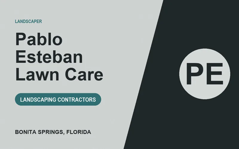 Pablo Esteban Lawn Care in Bonita Springs, Florida