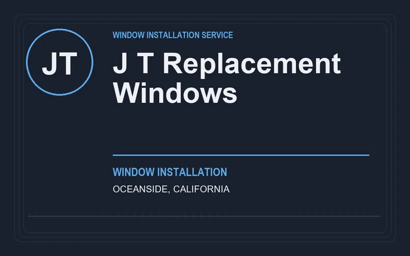J T Replacement Windows in Oceanside, California