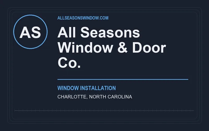 All Seasons Window & Door Co. in Charlotte, North Carolina
