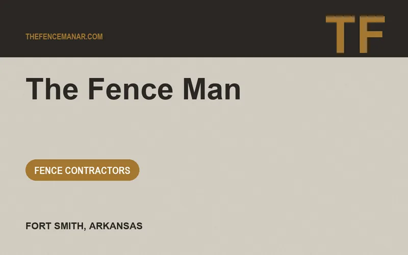 The Fence Man in Fort Smith, Arkansas