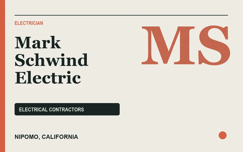 Mark Schwind Electric in Nipomo, California