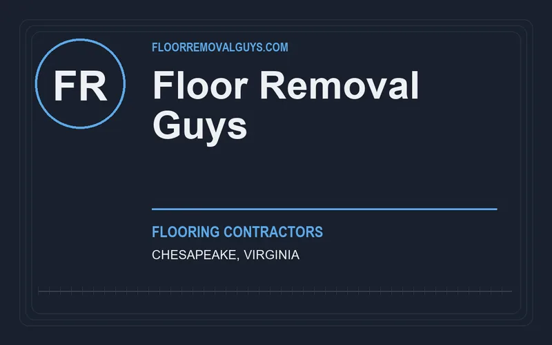 Floor Removal Guys in Chesapeake, Virginia