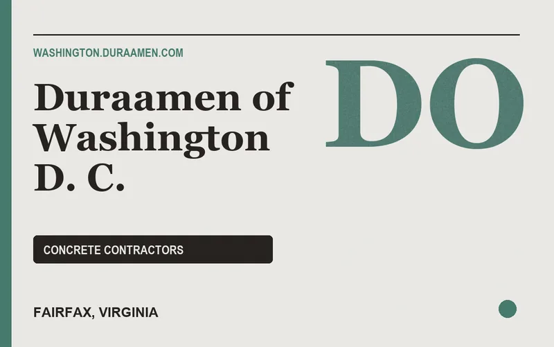 Duraamen of Washington D. C. in Fairfax, Virginia