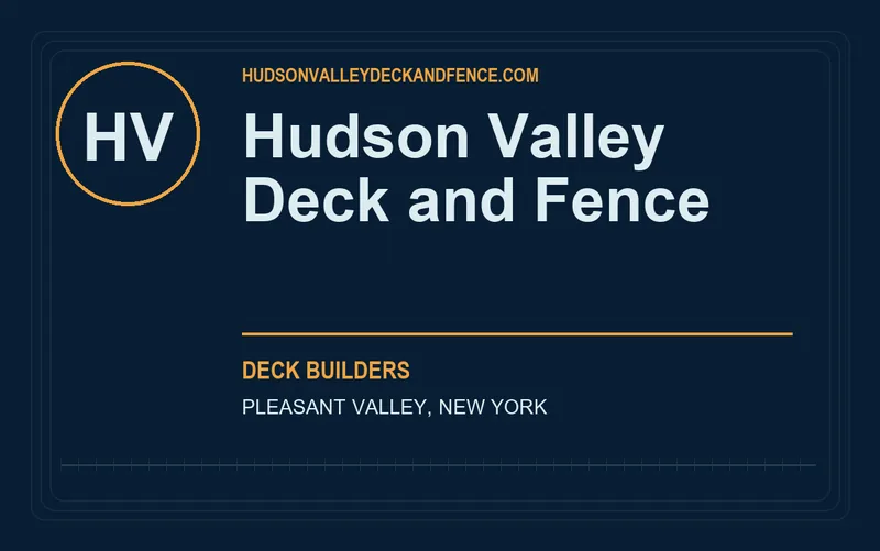 Hudson Valley Deck and Fence in Pleasant Valley, New York