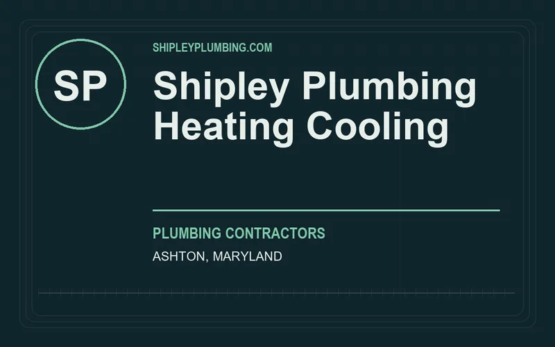 Shipley Plumbing Heating Cooling in Ashton, Maryland