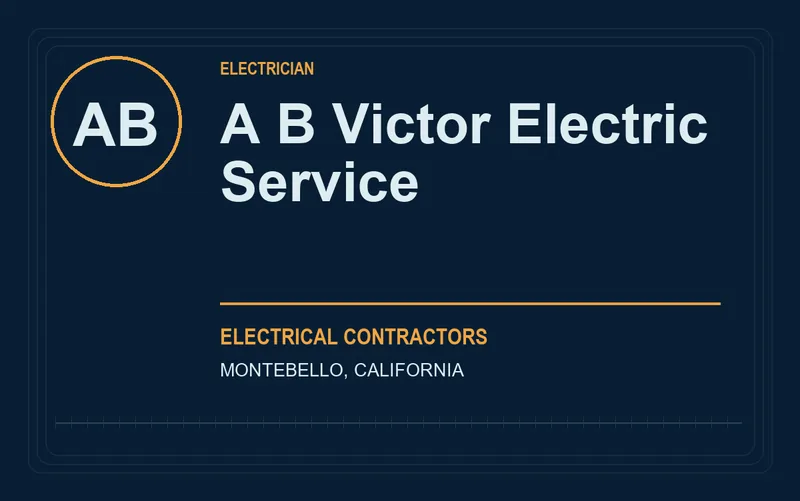 A B Victor Electric Service in Montebello, California