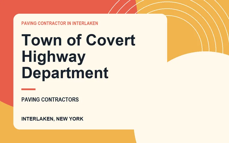 Town of Covert Highway Department in Interlaken, New York
