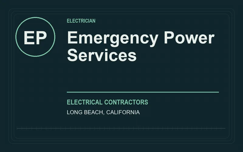 Emergency Power Services in Long Beach, California