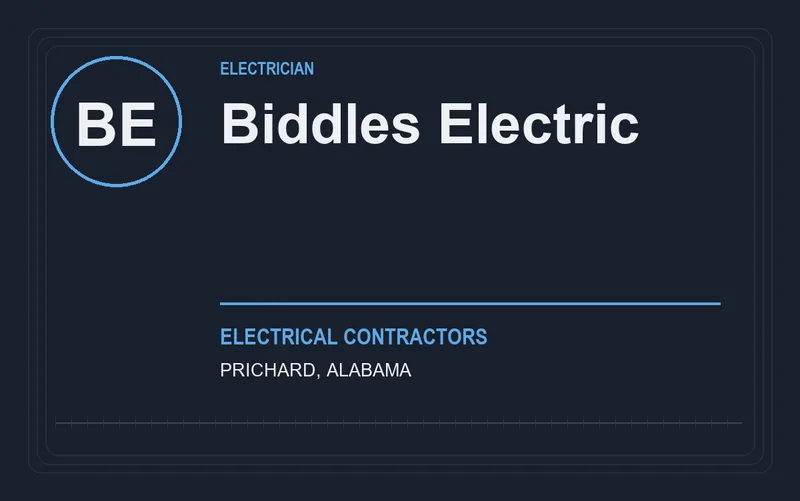 Biddles Electric in Prichard, Alabama