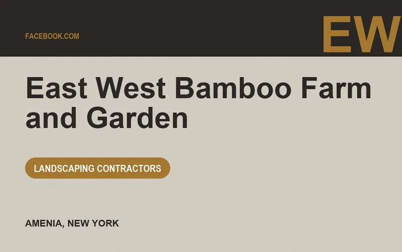 East West Bamboo Farm and Garden in Amenia, New York