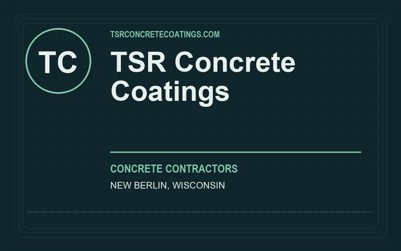 TSR Concrete Coatings in New Berlin, Wisconsin