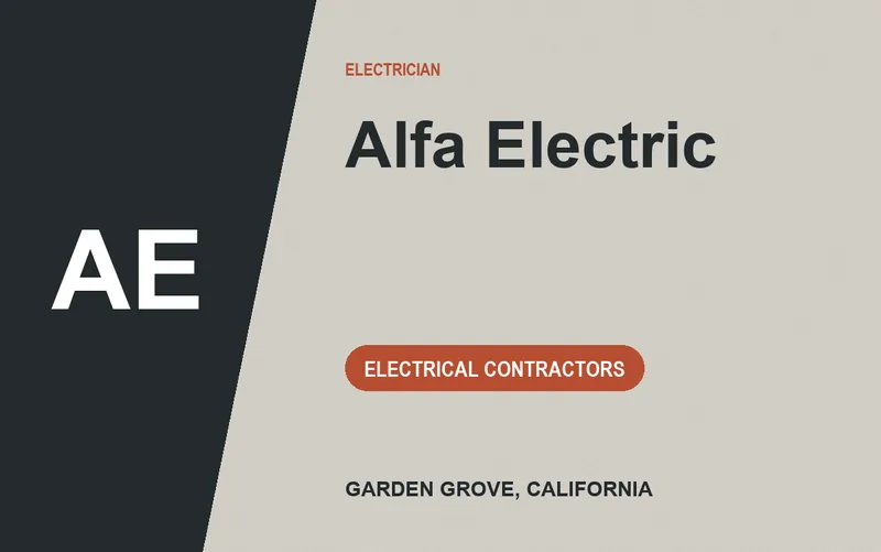 ALFA ELECTRIC in Garden Grove, California