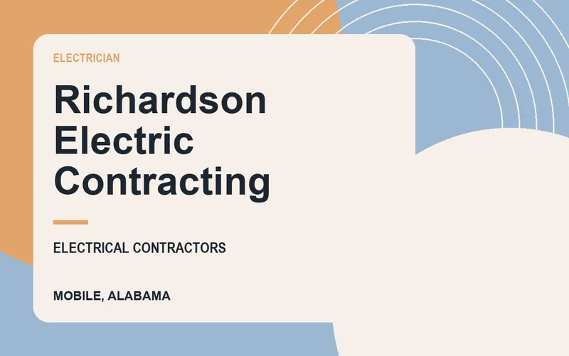 Richardson Electric Contracting in Mobile, Alabama