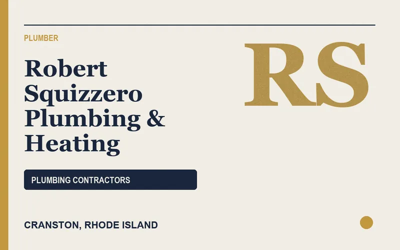 Robert Squizzero Plumbing & Heating in Cranston, Rhode Island