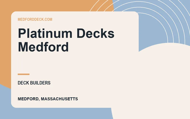 Platinum Decks Medford in Medford, Massachusetts
