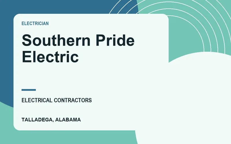 Southern Pride Electric in Talladega, Alabama