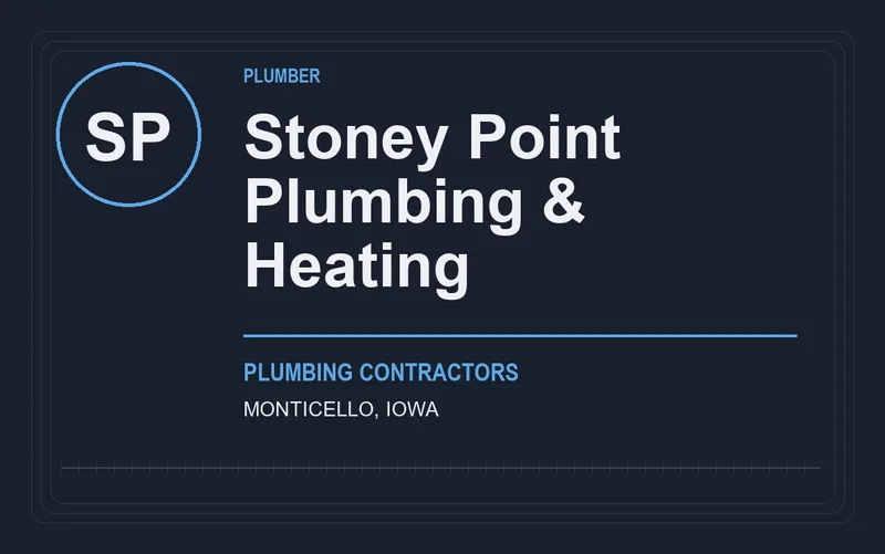 Stoney Point Plumbing & Heating in Monticello, Iowa