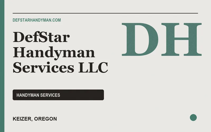 DefStar Handyman Services LLC in Keizer, Oregon