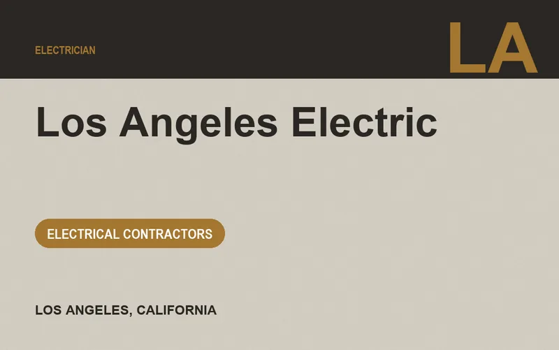 Los Angeles Electric in Los Angeles, California