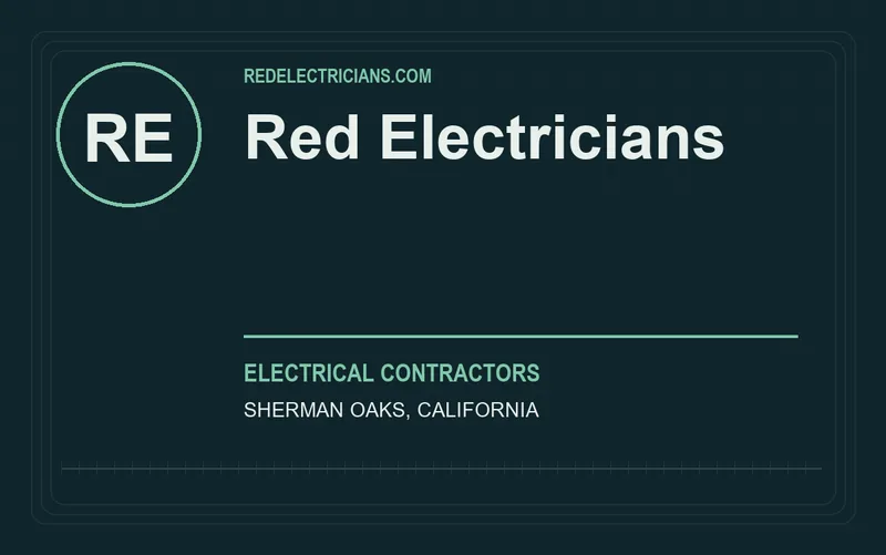 Red Electricians in Sherman Oaks, California