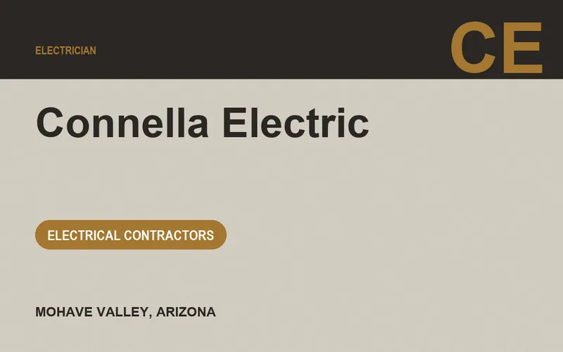 Connella Electric in Mohave Valley, Arizona