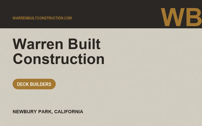 Warren Built Construction in Newbury Park, California