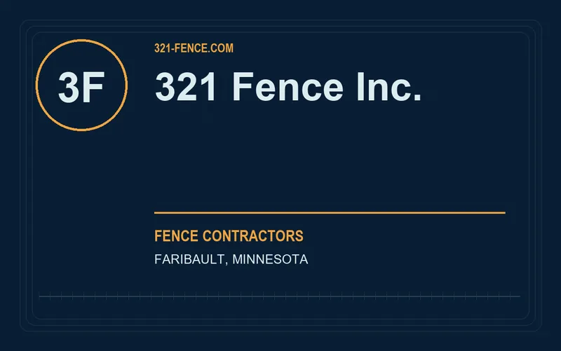 321 Fence Inc. in Faribault, Minnesota