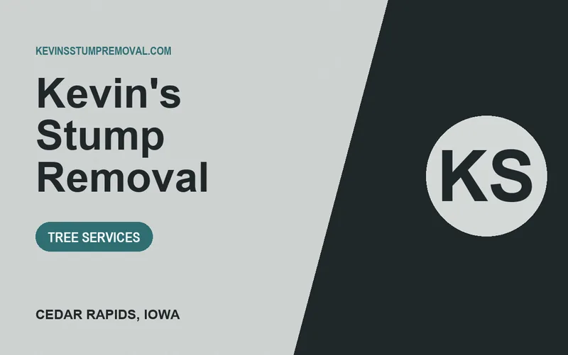 Kevin's Stump Removal in Cedar Rapids, Iowa