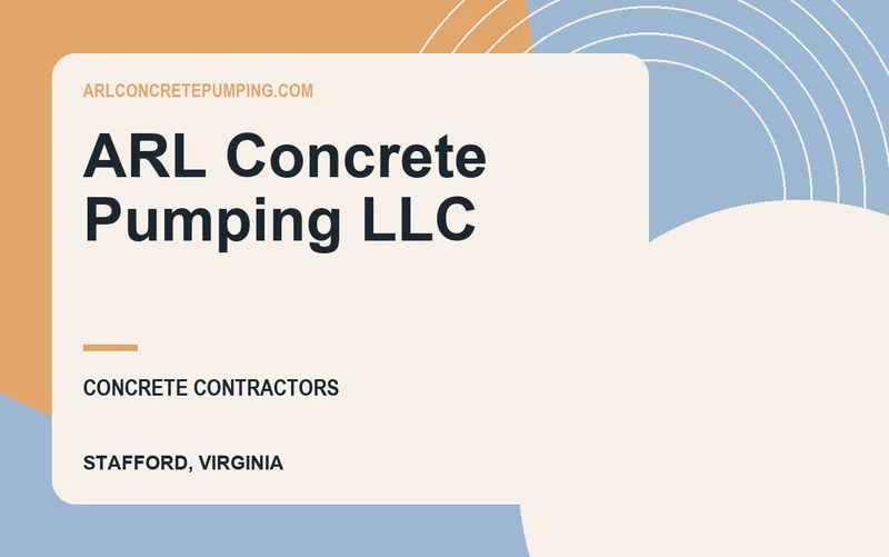 ARL Concrete Pumping LLC in Stafford, Virginia