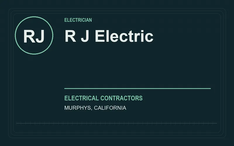 R J Electric in Murphys, California