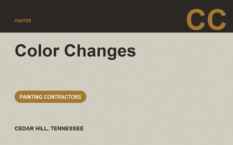 Color Changes in Cedar Hill, Tennessee