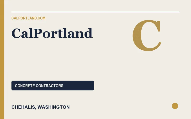 CalPortland in Chehalis, Washington