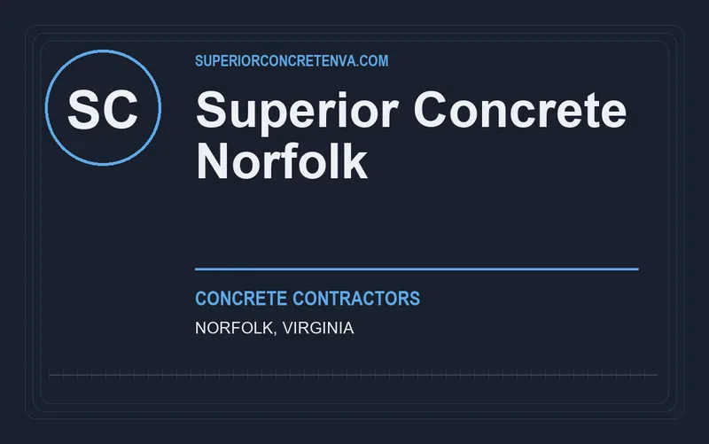 Superior Concrete Norfolk in Norfolk, Virginia