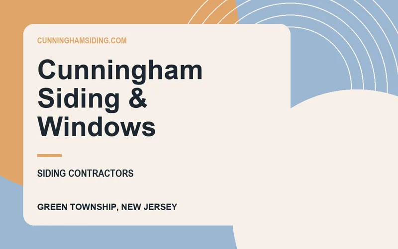 Cunningham Siding & Windows in Green Township, New Jersey