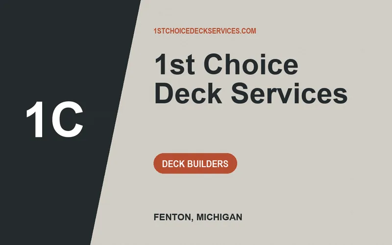 1st Choice Deck Services in Fenton, Michigan