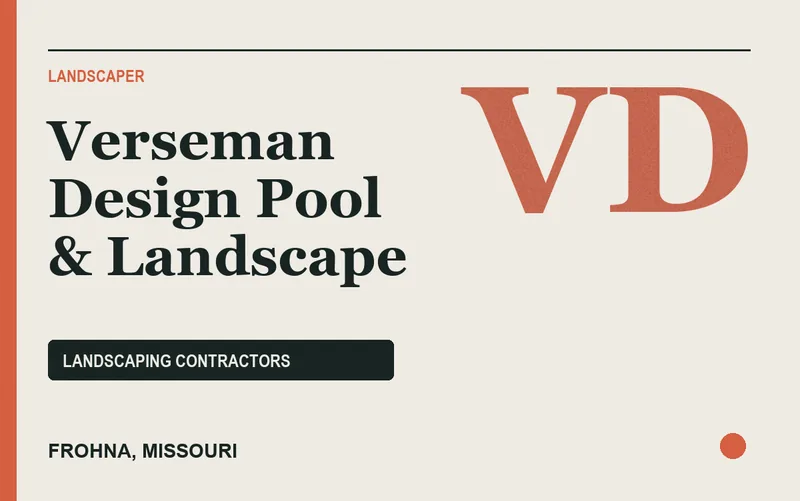 Verseman Design Pool & Landscape in Frohna, Missouri