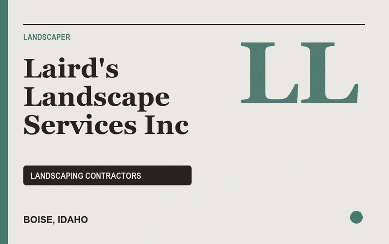 Laird's Landscape Services Inc in Boise, Idaho