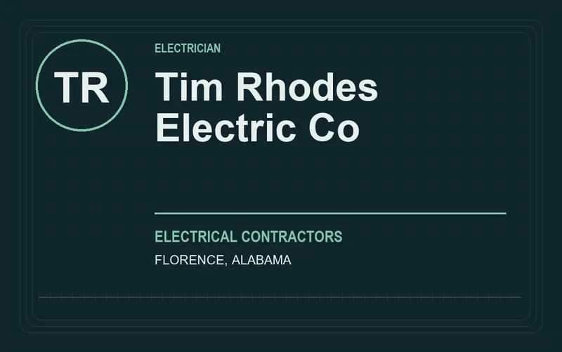 Tim Rhodes Electric Co in Florence, Alabama