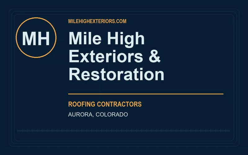 Mile High Exteriors & Restoration in Aurora, Colorado