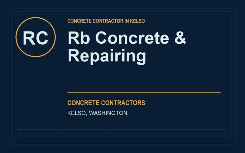 Rb Concrete & Repairing in Kelso, Washington
