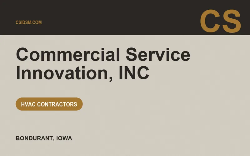 Commercial Service Innovation, INC in Bondurant, Iowa