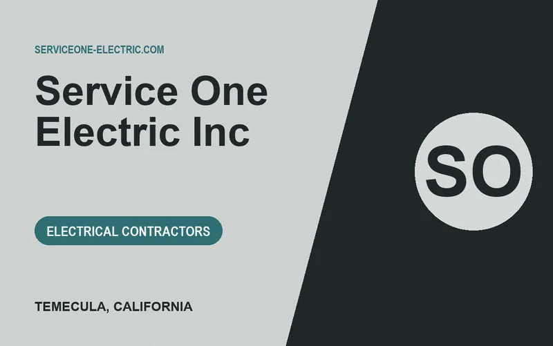 Service One Electric Inc in Temecula, California