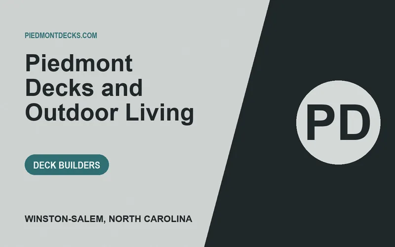 Piedmont Decks and Outdoor Living in Winston-Salem, North Carolina