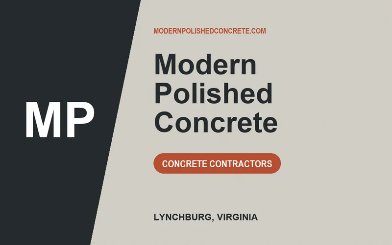 Modern Polished Concrete in Lynchburg, Virginia