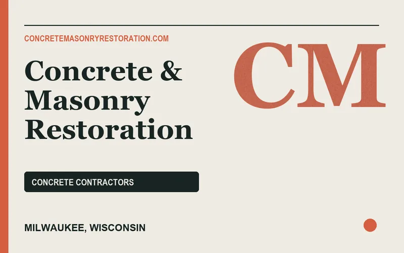 Concrete & Masonry Restoration in Milwaukee, Wisconsin